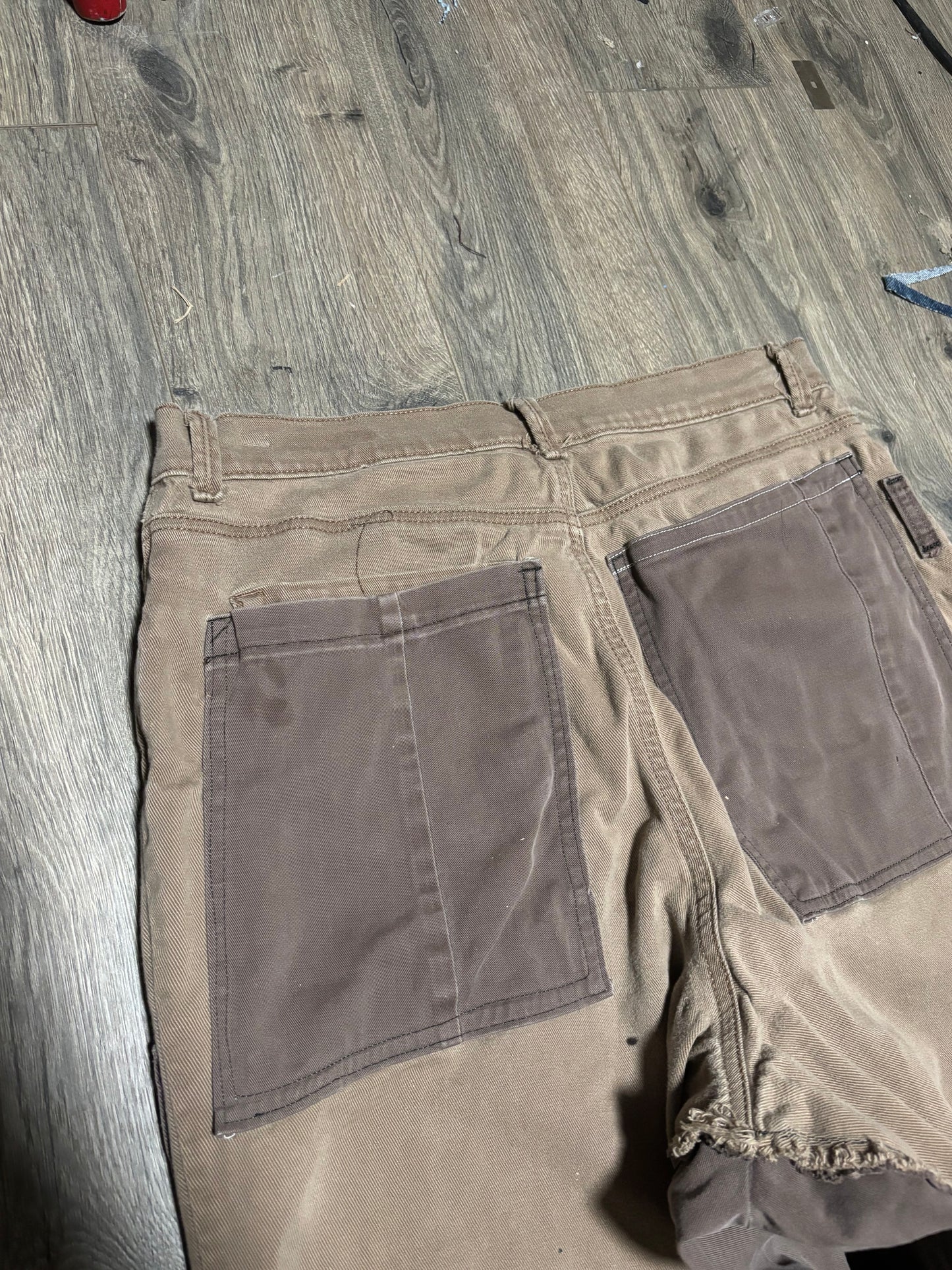 1 of 1 Two Toned Brown Eye jeans